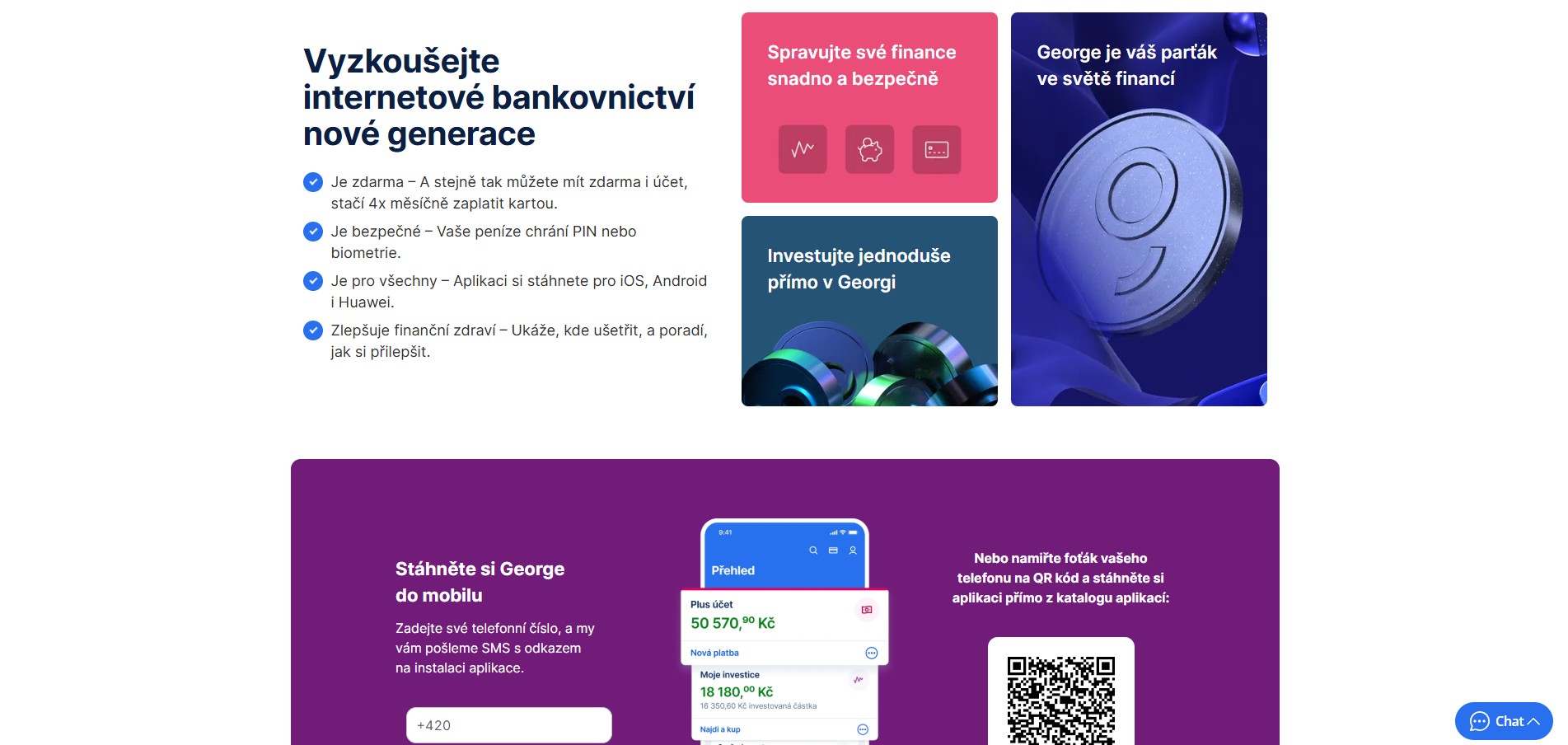 Česká spořitelna chystá o víkendu odstávku George. Na co se připravit?